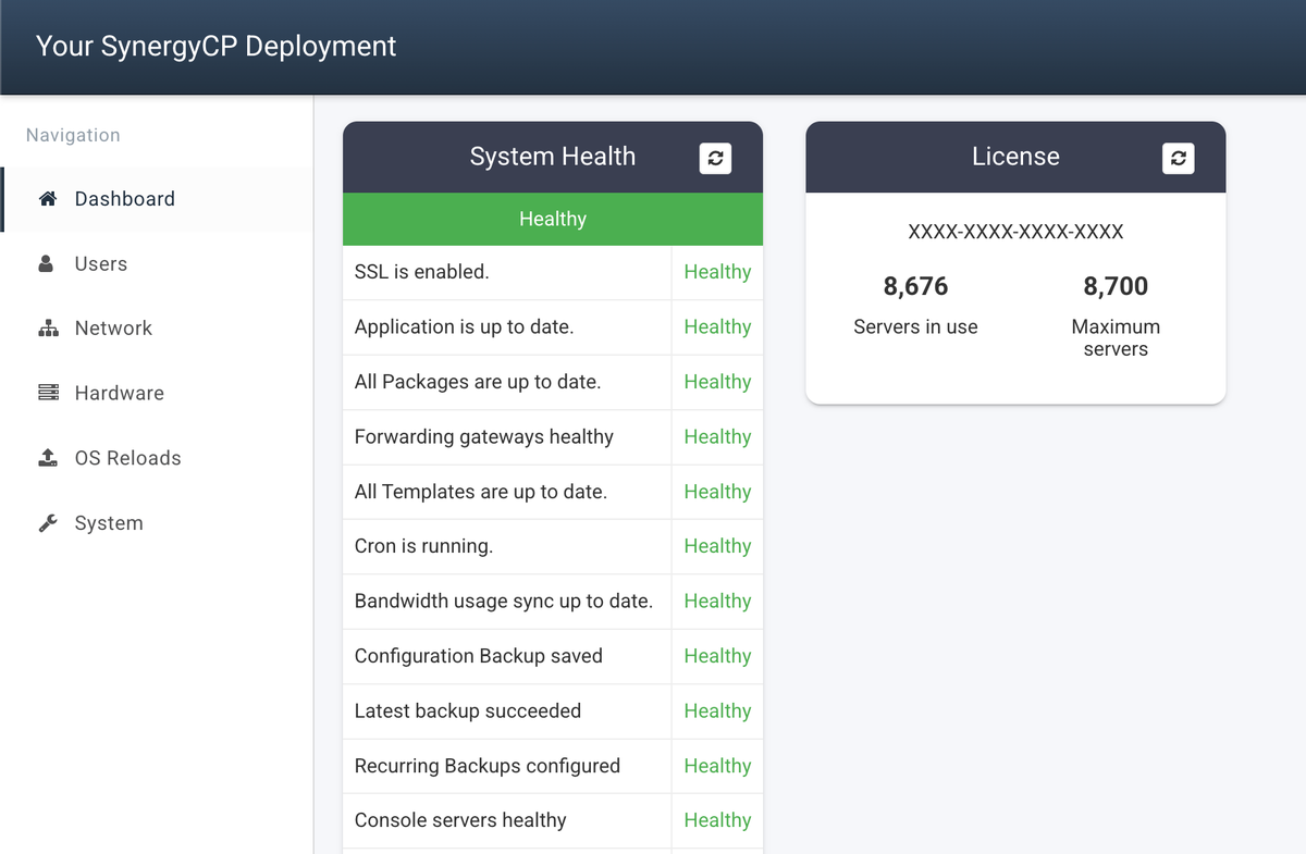 SynergyCP screenshot